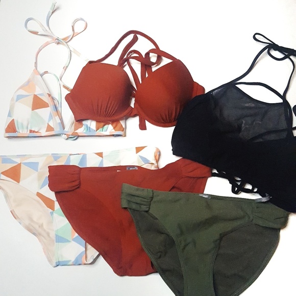 aerie Other - Aerie NWT Large Mix/Match Bikini Bundle